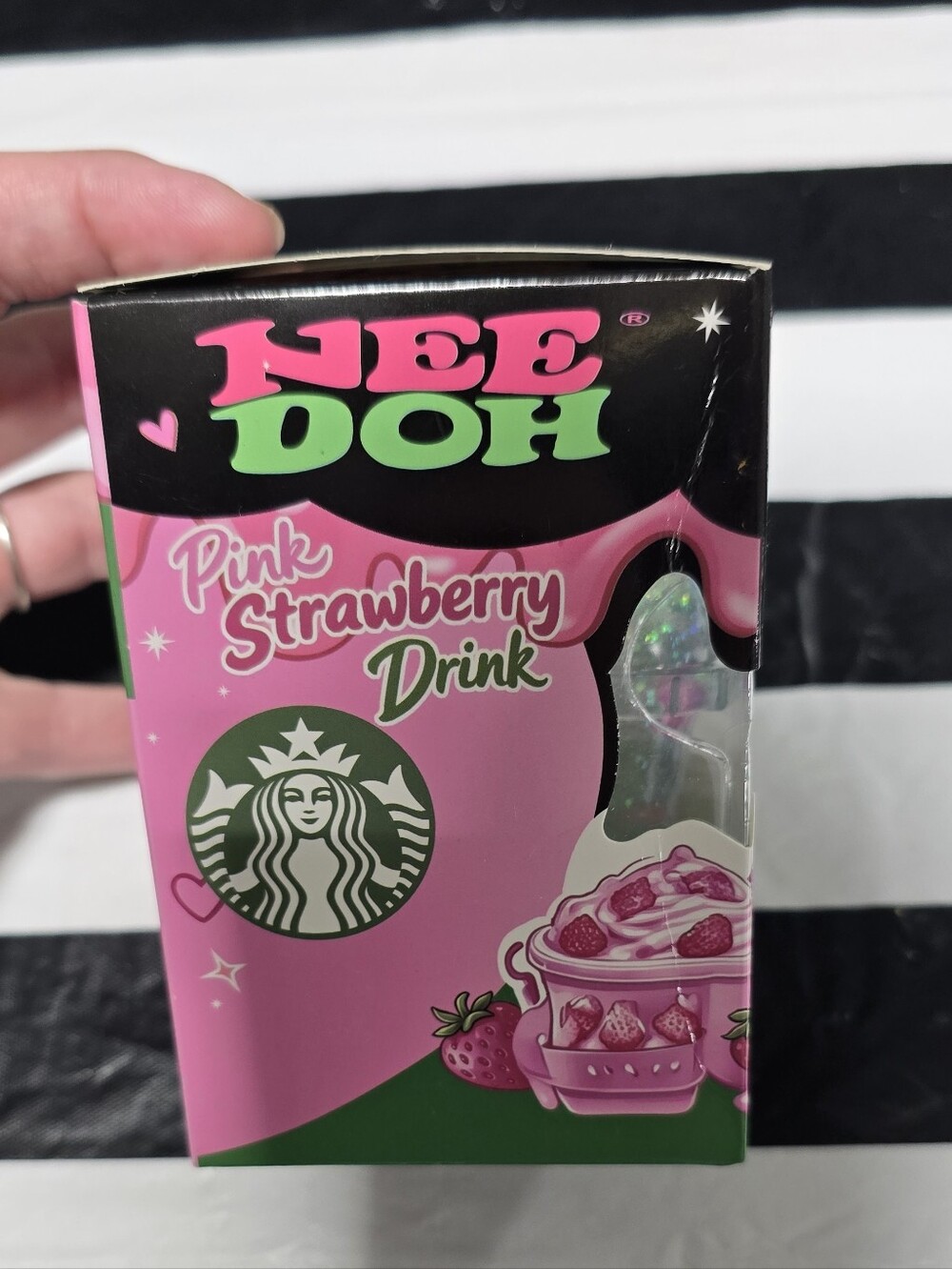 NeeDoh Starbucks Glitter Drink Cup Squishy - Picture 5 of 5
